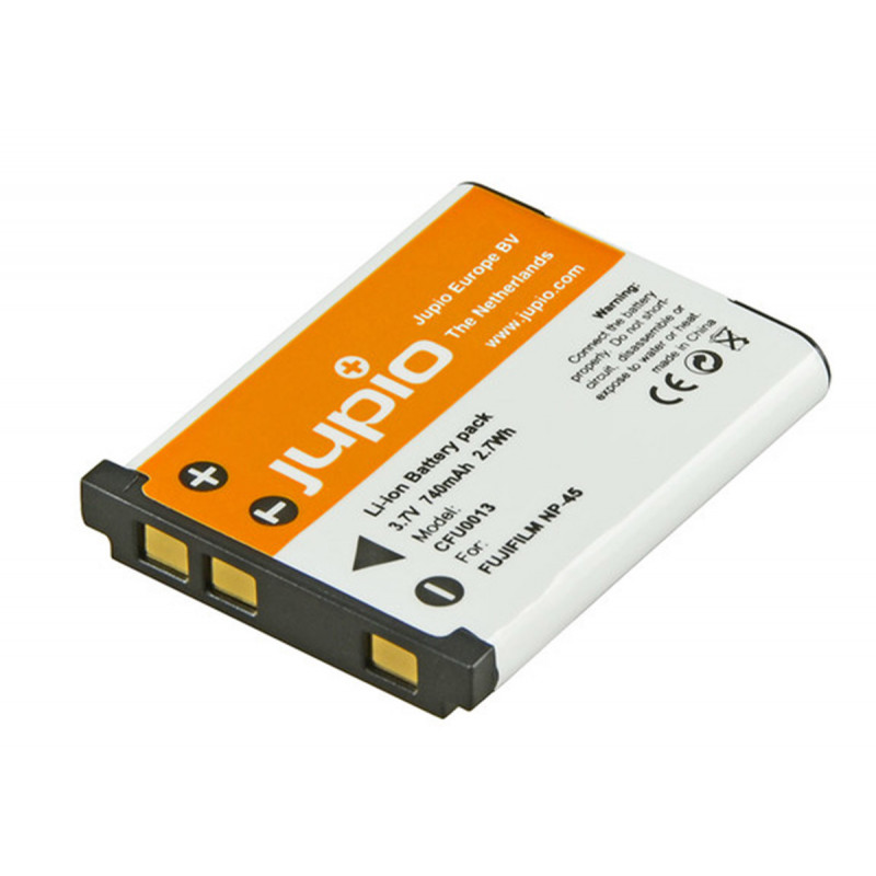 Jupio Batterie Fuji NP-45 / NP45 / NP-45S pour Fuji 740mAh