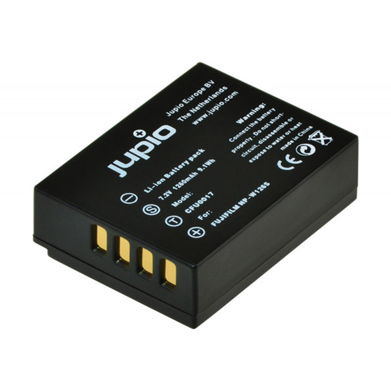 Jupio Value Pack 2x Batterie NP-W126S + Chargeur