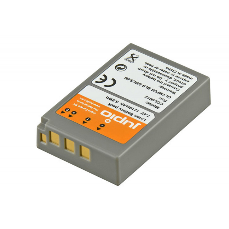 Jupio Batterie Olympus PS-BLS5 / PS-BLS50 1210mAh