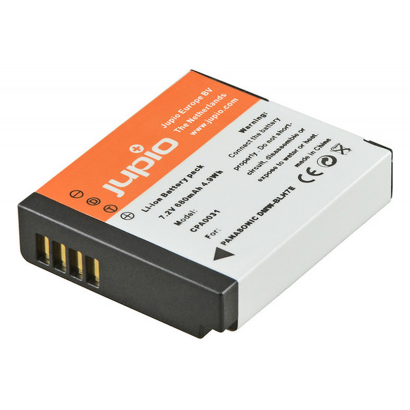 Jupio Batterie PANASONIC CGR-S002 / DMW-BM7 650mAh