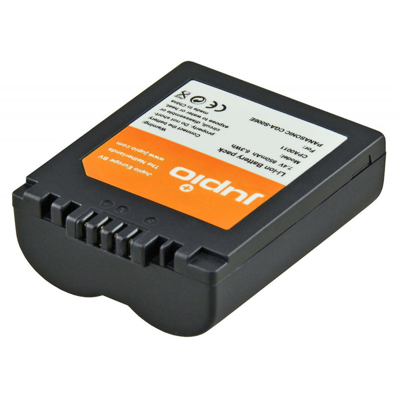 Jupio Batterie PANASONIC CGA-S006E / DMW-BMA7 / BP-DC5 850mAh