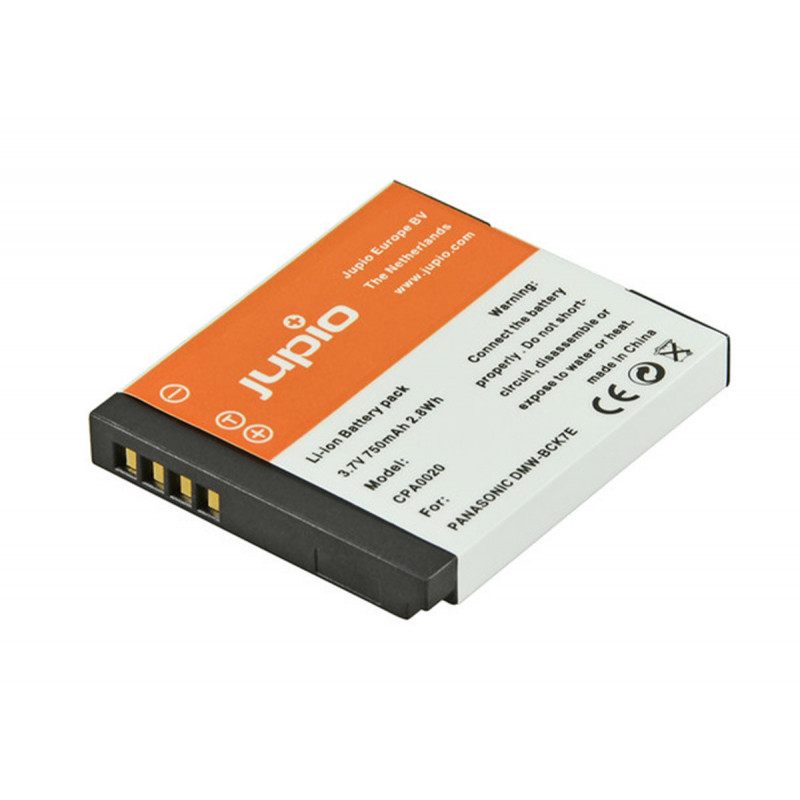 Jupio Batterie PANASONIC DMW-BCK7E/ NCA-YN101H 750mAh