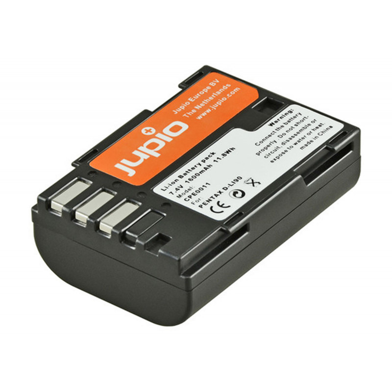 Jupio Batterie D-Li90 pour Pentax 1600mAh