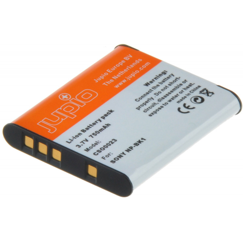 Jupio Batterie Sony NP-BK1 infochip 750mAh