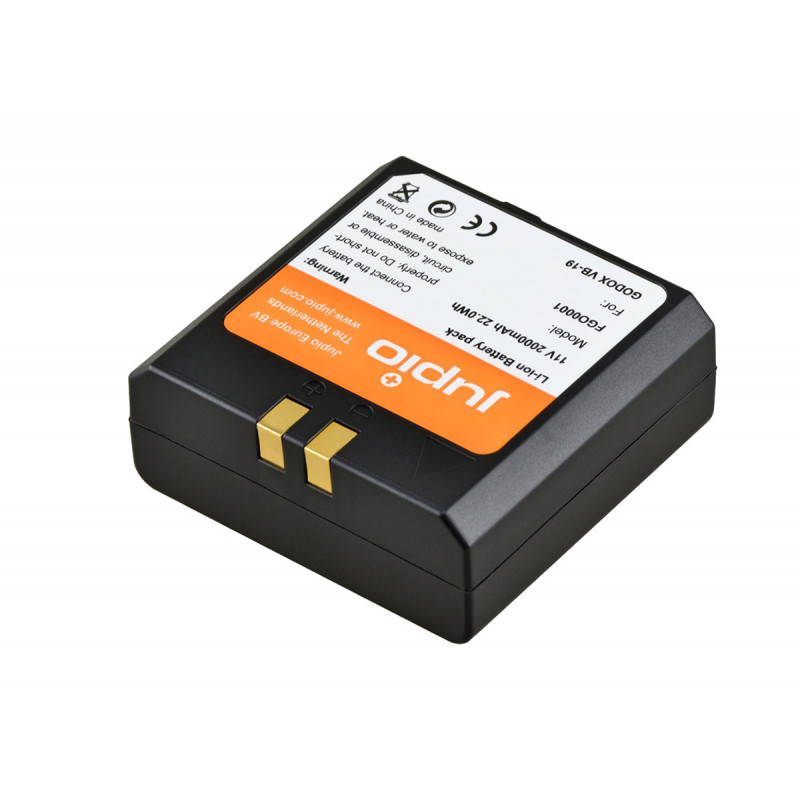 Jupio VB18 /VB19 pour Godox V850/V860 2000mAh