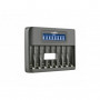 Jupio USB 8-Slots Octo Batterie Chargeur LCD