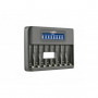 Jupio USB 8-Slots Octo Batterie Chargeur LCD