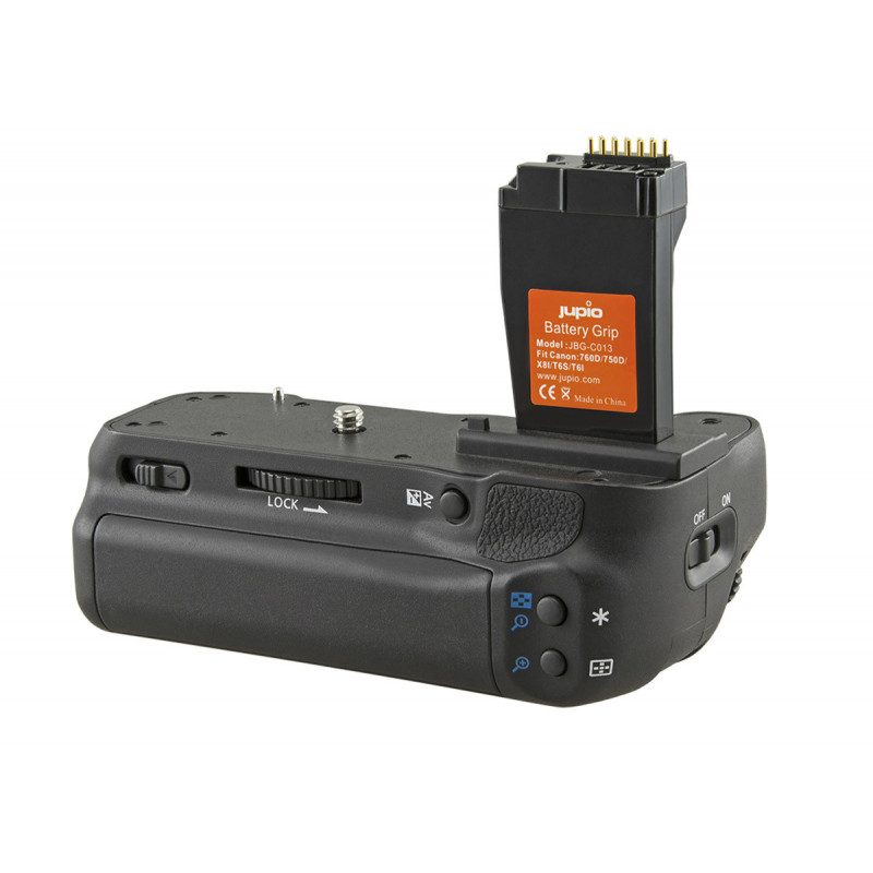 Jupio Batterie Grip pour Canon EOS 750D/760D/X8i/T6s/T6i (BG-E18)