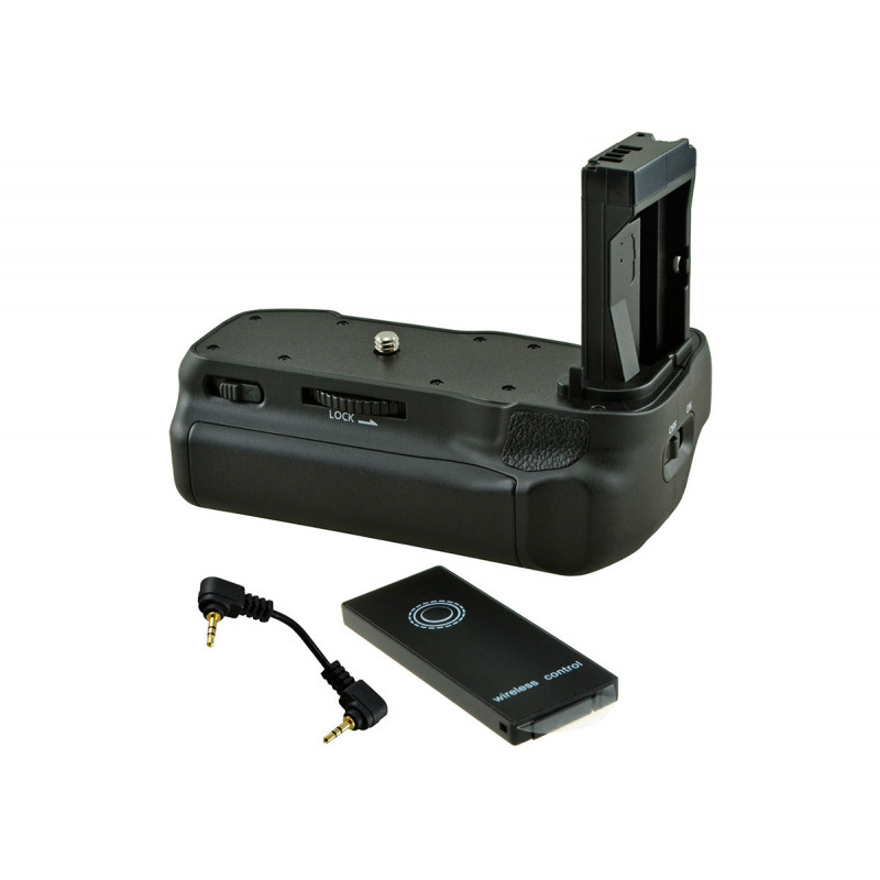 Jupio Batterie Grip pour Canon EOS 77D/ 800D/ 9000D + Cable