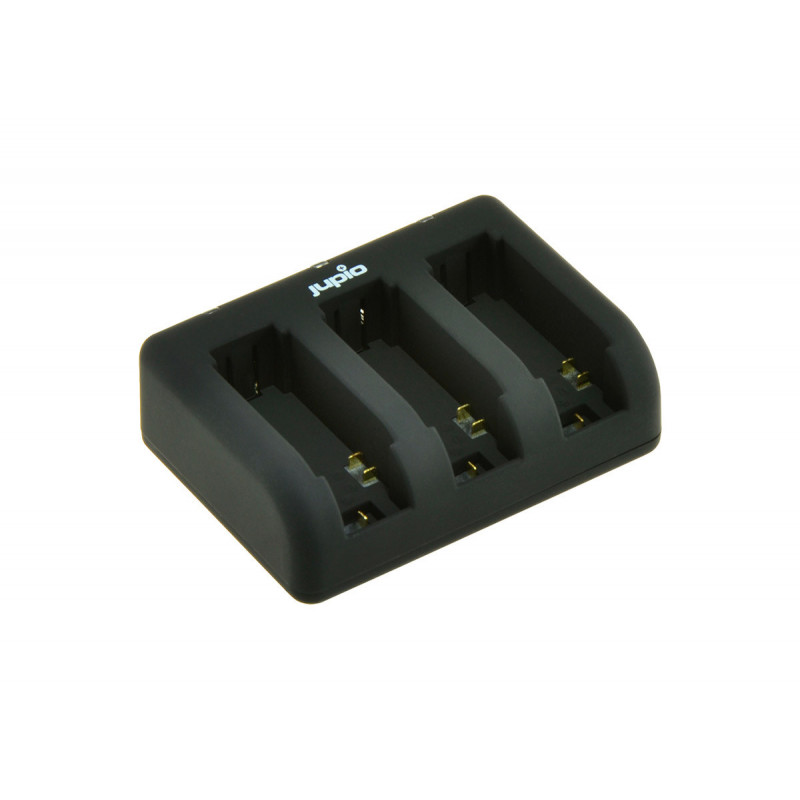 Jupio Compact USB Triple Chargeur pour GoPro Hero 3/3+/4 Batteries