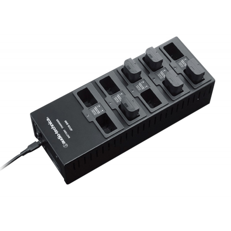 Audio-Technica ATCS-B60EU Chargeur de batterie pour 10 batteries