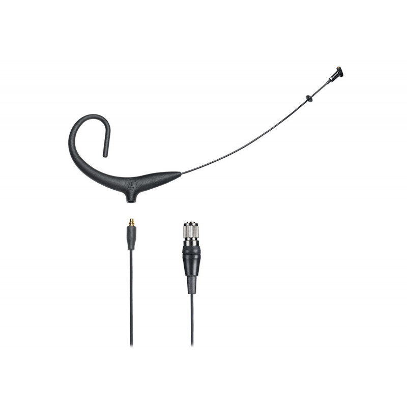 Audio-Technica Cardioid Earset w Detachable Cable CH Connector Black
