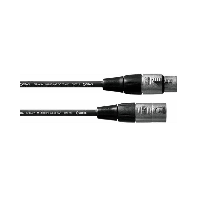 Cordial CFM10FM Cable XLR male/XLR femelle - 10m