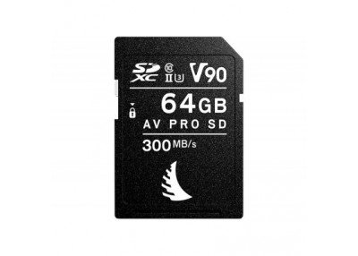 FV AngelBird Carte mémoire SDXC USH-II Pro V90 64 Go - R300/W260Mbs V