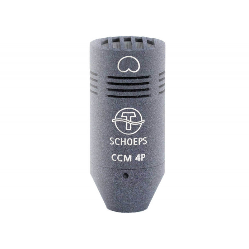 Schoeps CCM 4P Lg - Microphone cardioide pour prise inf a 20cm