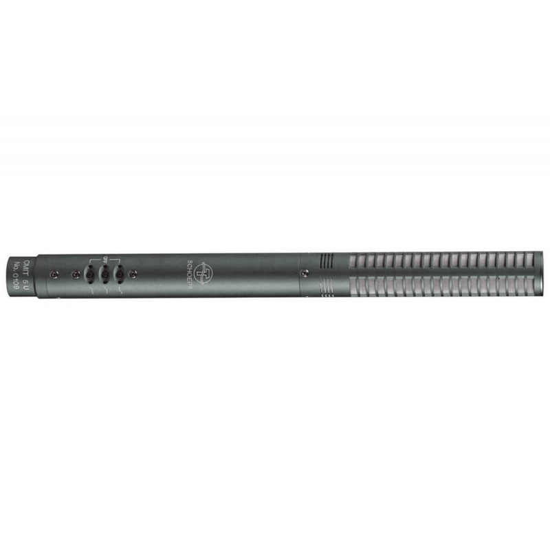 Schoeps CMIT 5U gris - Micro 48V fantôme avec filtre et coupe bas