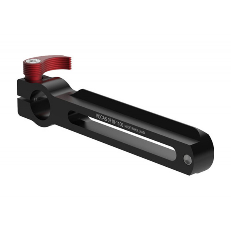 Vocas 0710-1100 Rail 10 cm  NATO simple côté avec fixation 15 mm