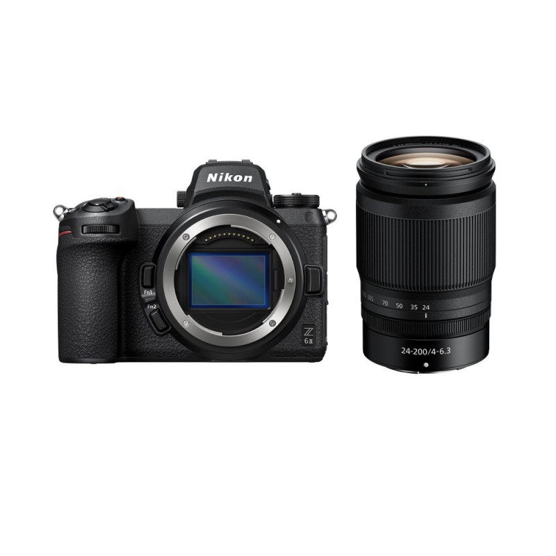 Nikon Z6 II Hybride Plein Format 24.5Mpx + 24-200mm F4-6.3 VR