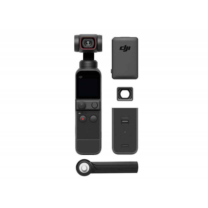 DJI Pocket 2 Creator Combo Caméra Stabilisée 3 axes Capteur 64Mpx 4K