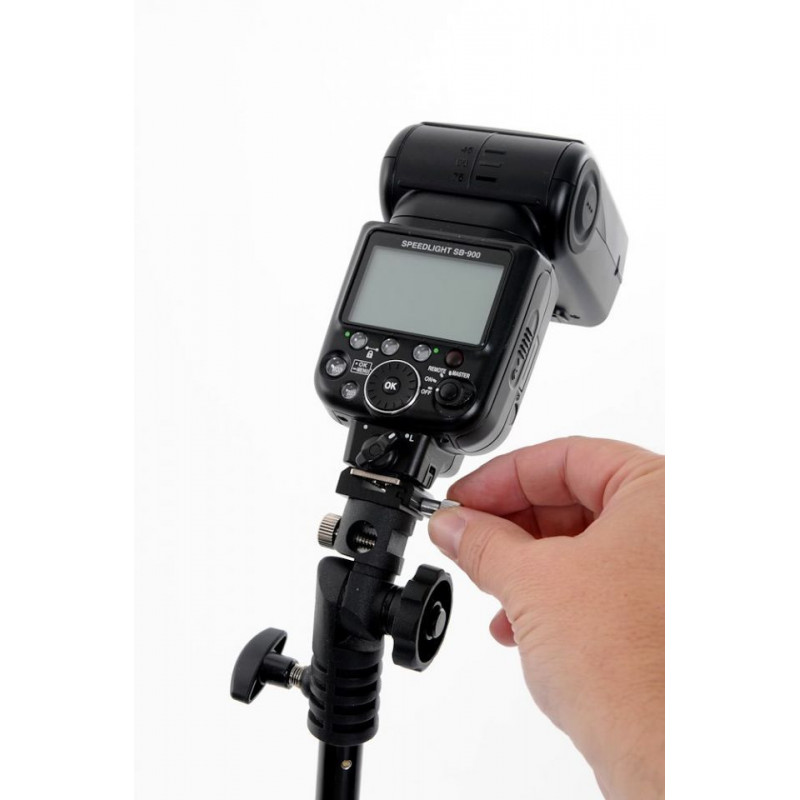 Manfrotto Rotule tilthead griffe flash verouillable