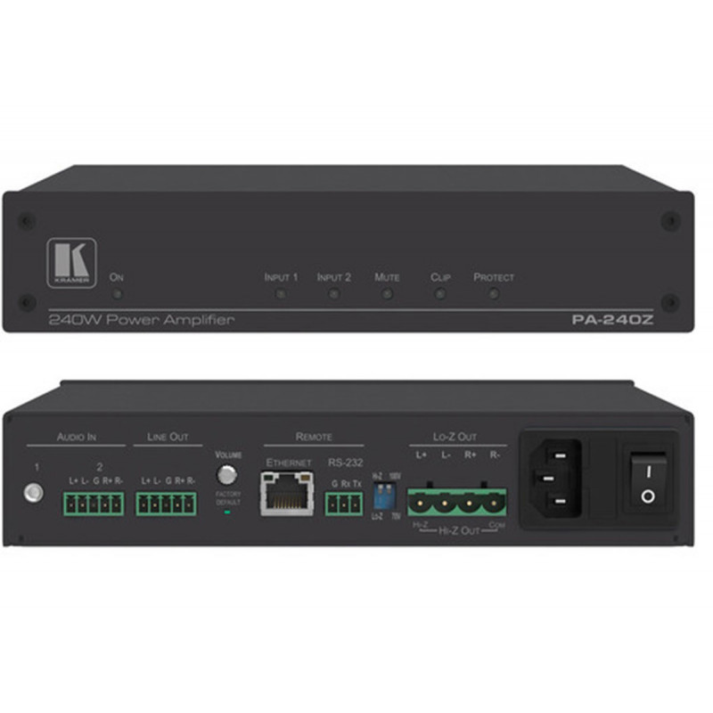Kramer PA-240Z Amplificateur de puissance 240W