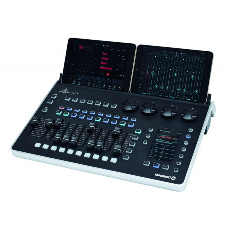 LightShark LS-1 S console de contrôle d'éclairage basée sur navi. Web