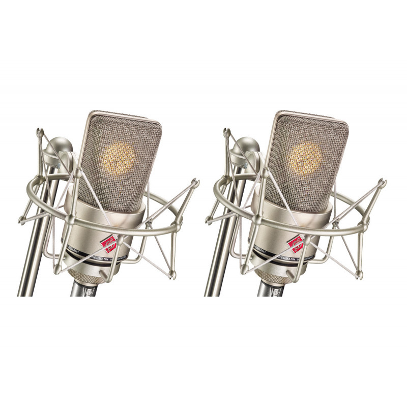 Neumann Avec 2 TLM 103 et 2 EA 1, nickel