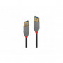 Lindy Rallonge USB 3.2 type A, 5Gbit/s, Anthra Line, 2m