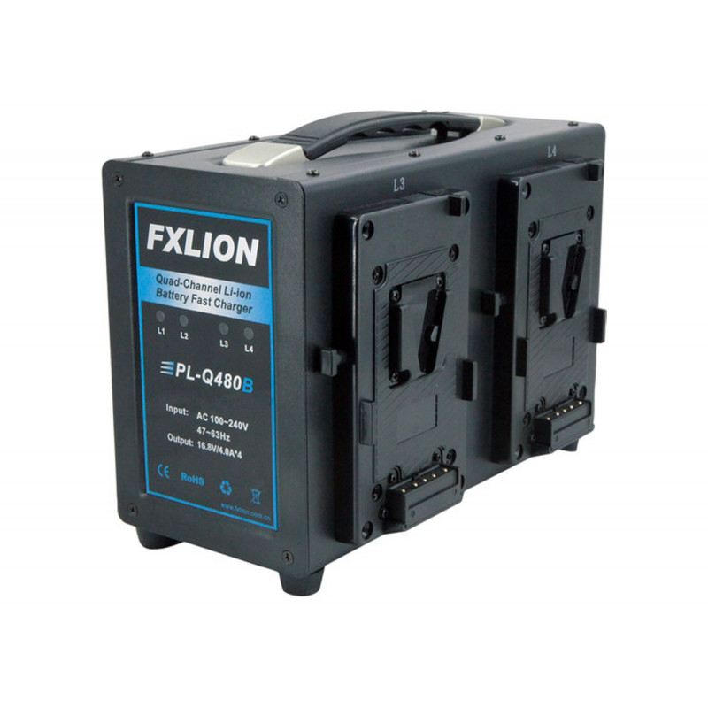 FXLion Quad-channel Deck Li-ion Battery Fast Charger