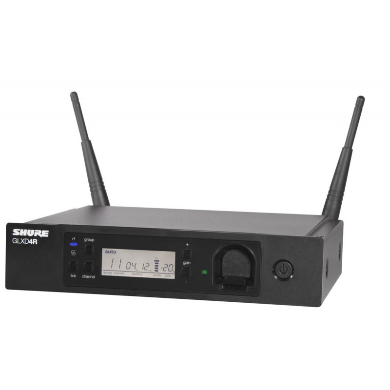 Shure GLXD4R Recepteur numerique rackable Bande Z2 - 2.4 GHz