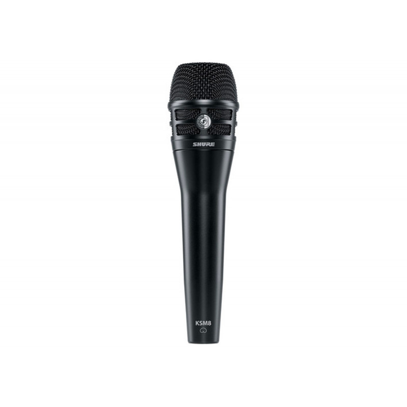 Shure KSM8-B Micro voix dynamique cardioïde Dualdyne - Nickel