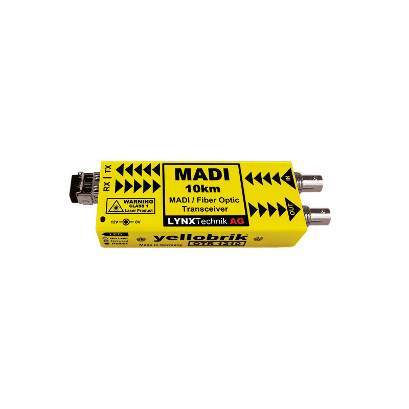 LYNX Technik Emetteur-Recepteur MADI Coax vers MADI Fibre - LC 1310nm