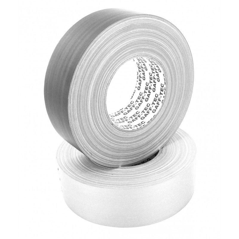 Cine Gaffer mat - Largeur 5cm x Longueur 50m - Blanc
