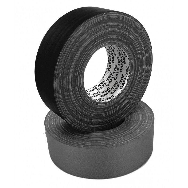 Cine Gaffer mat - Largeur 5 cm x Longueur 50 m - Noir