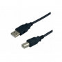 MCL Câble USB 2.0 type A / B mâle - 2m