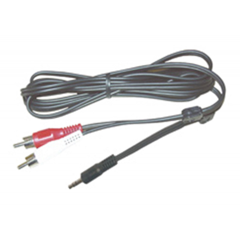MCL MC720-10M - Câble audio stéréo 2 x RCA mâle / jack 3.5 mâle - 10m