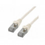 Câble réseau RJ45 100% cuivre CAT6 A F/UTP - 10m Blanc