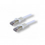 Câble réseau RJ45 100% cuivre  CAT 7 S/FTP - 15m Blanc