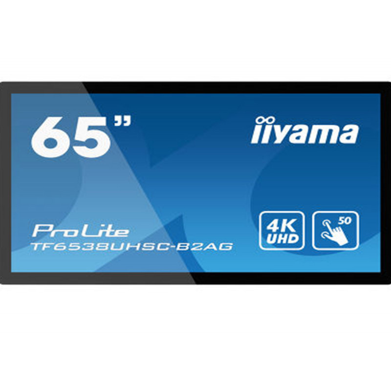 Iiyama Moniteur 4K 65 Pouces Tactile