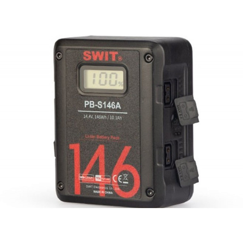 Swit PB-S146A 146Wh Multi-Sockets Batterie CINE Gold Mount