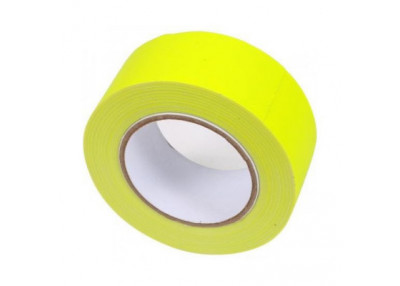 Gaffer Professionnel Fluo Mat Jaune - 2,5cm x 25m