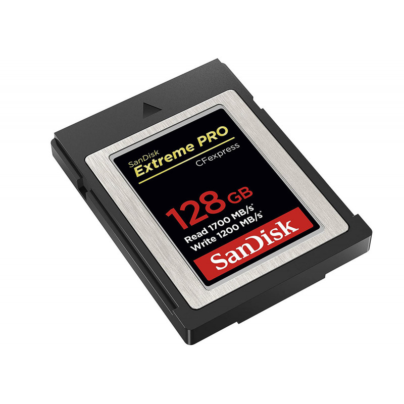 SanDisk Carte CFexpress Extreme Pro 128Go 1700/1200MB/s