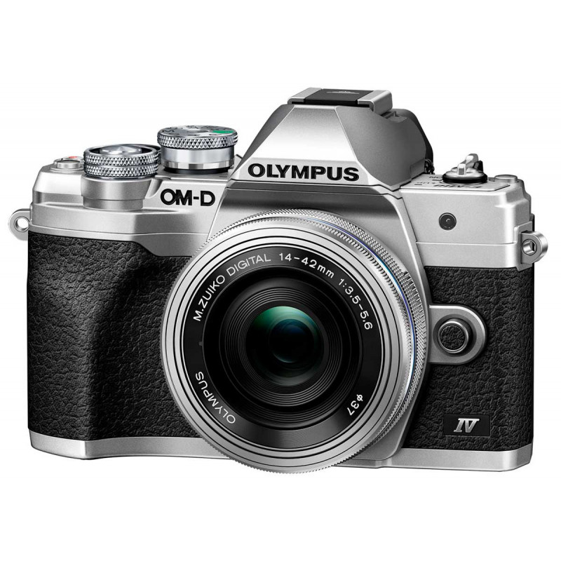 Olympus E-M10 Mark IV Hybride capteur Live MOS 20.3Mpx+14-42mm