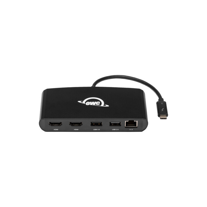 OWC Thunderbolt 3 mini Dock - HDMI 2.0 / Gigabit Ethernet/USB 2/3