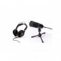 Zoom ZDM-1 Podcasting Pack (Micro, Casque, Bonnette, Trepied, Cable)