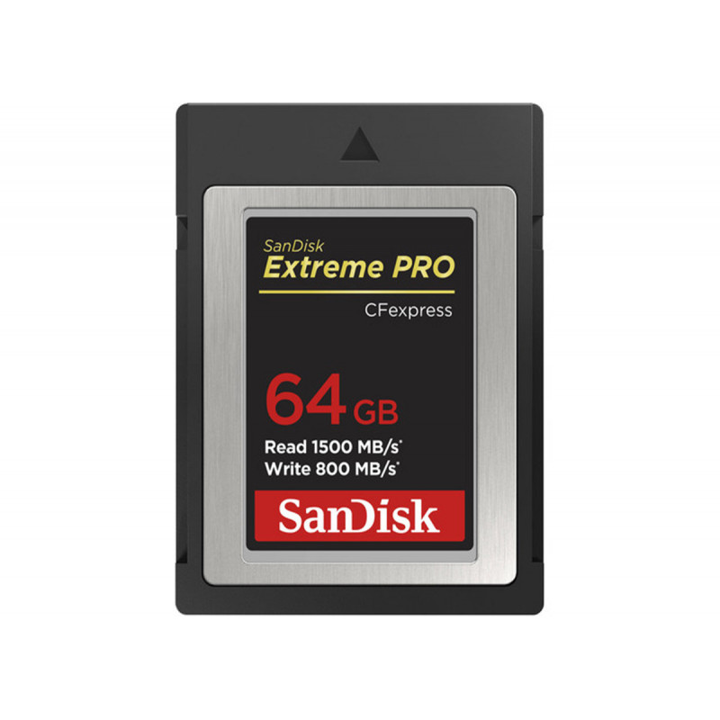 SanDisk Carte CFexpress Extreme Pro 64Go 1500/800MB/s