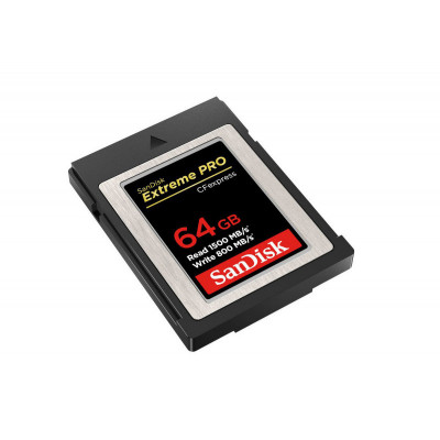 Sandisk Carte memoire CFexpress Extreme Pro, 64GB, 1500/800MB/s