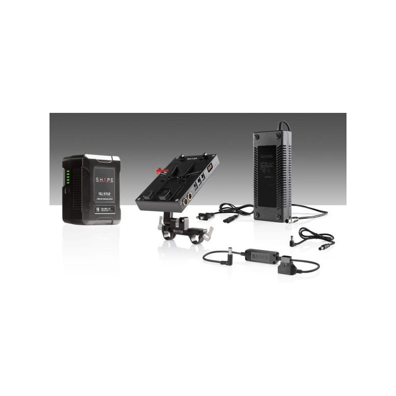 Shape KBFX9 Kit Batterie 98WH D-Box Alimentation et Chargeur pour FX9