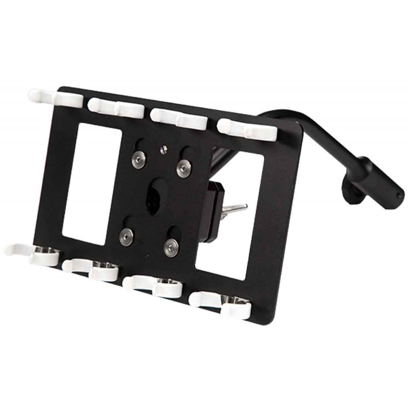 Nanlite Support pour 4 Tubes Ball Head Yoke avec Gooseneck