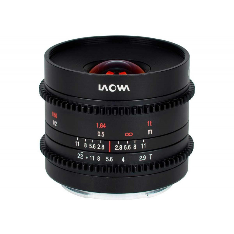 Laowa Objectif 9mm T2.9 Zero-D Cine Canon RF - Noir